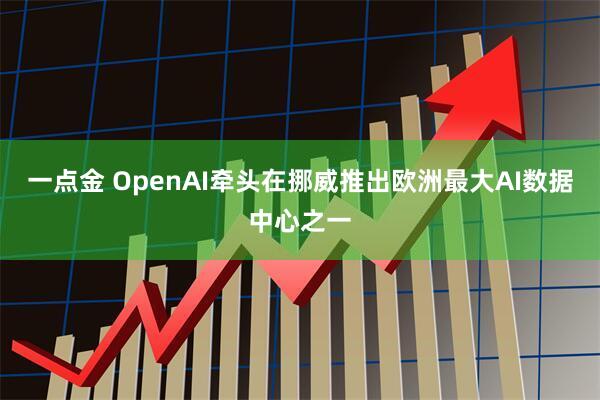 一点金 OpenAI牵头在挪威推出欧洲最大AI数据中心之一