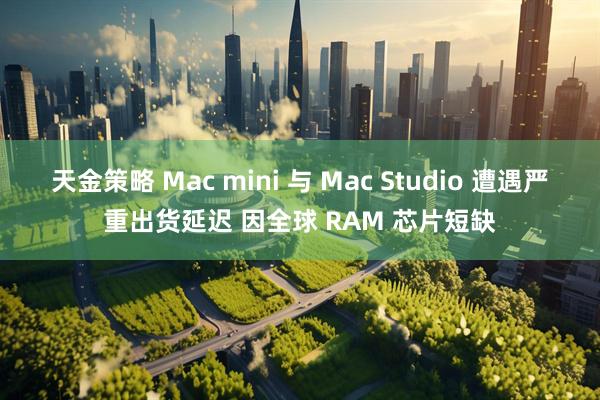 天金策略 Mac mini 与 Mac Studio 遭遇严重出货延迟 因全球 RAM 芯片短缺